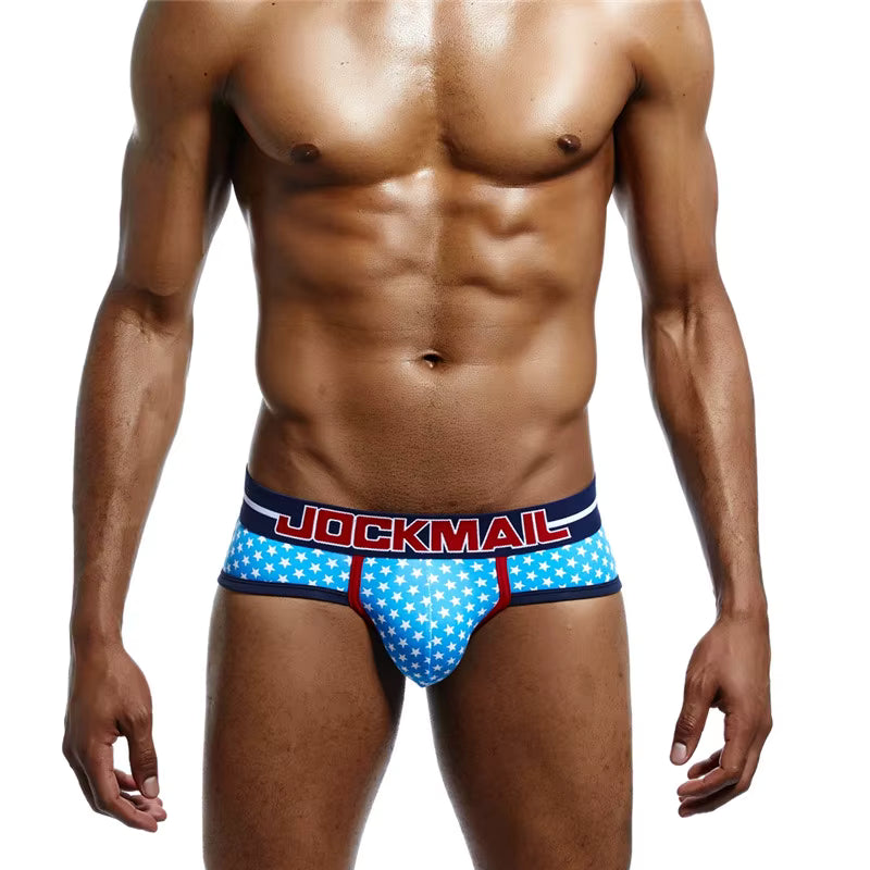 Star Print Brief – All-Over Print Underwear | M–XXL