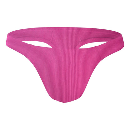 Men's Embossed Jockstrap G-String – Breathable Sexy Underwear with 3D Sculpted Pocket | M–XXL