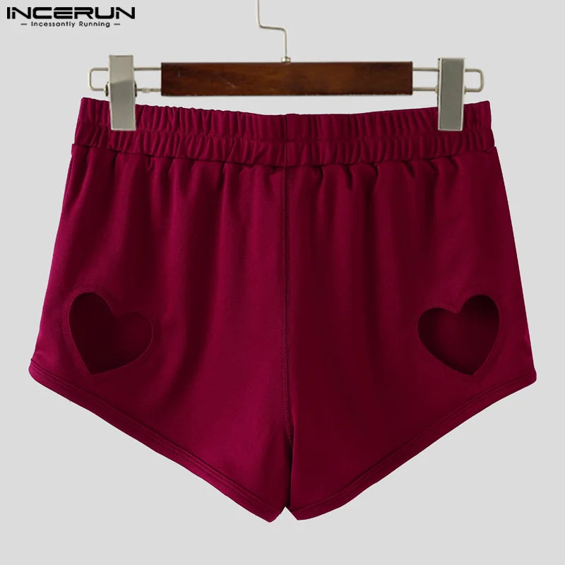 Men's Hollow-Out Heart Shorts – Sexy Oversize Streetwear | S–5XL