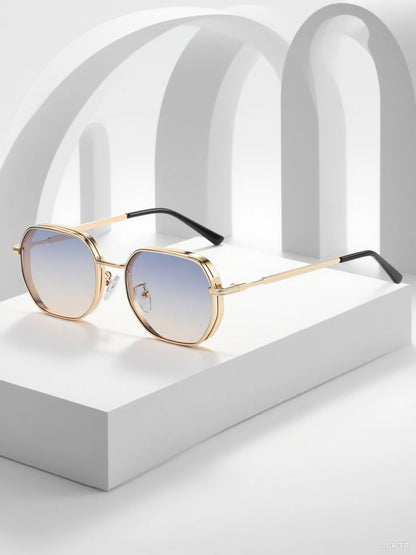 Square Thick Rim Sunglasses – 6 Colours | One Size | Copper & Polycarbonate