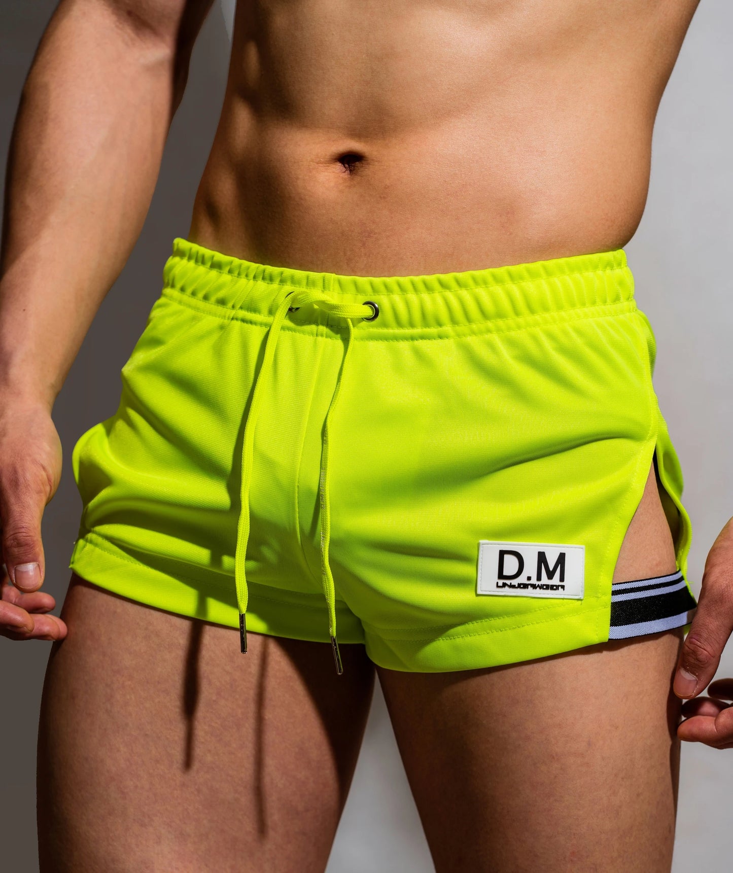 Neon Party Short & Harness Set – 10 Colours | M–2XL | Polyester & Elastane