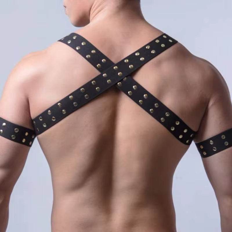 Chest Harness & Armband Set – 2 Colours | Polyester