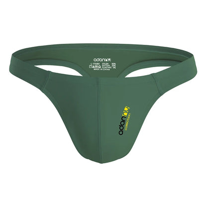 Men's Embossed Jockstrap G-String – Breathable Sexy Underwear with 3D Sculpted Pocket | M–XXL