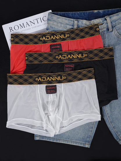 Ultra-Thin Transparent Short – 3 Colours | M–2XL | Nylon & Lycra