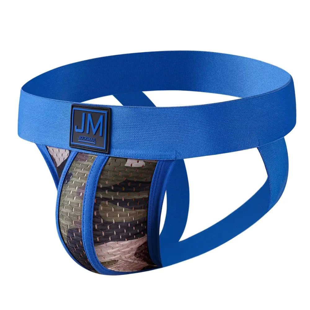 Camo Mesh Jockstrap – 6 Colours | M–2XL | Polyester & Lycra