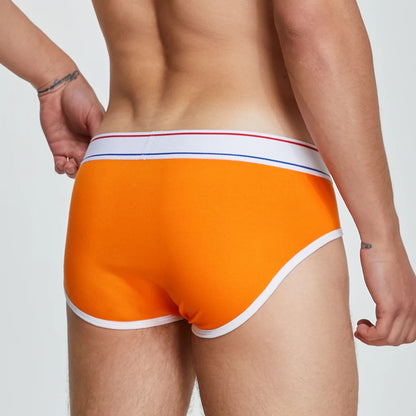 Low-Rise Bikini Brief – 6 Colours | M–2XL | Cotton & Spandex