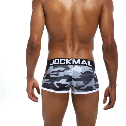Quick-Dry Camo Boxer Short – 4 Colours | M–2XL | Nylon & Lycra