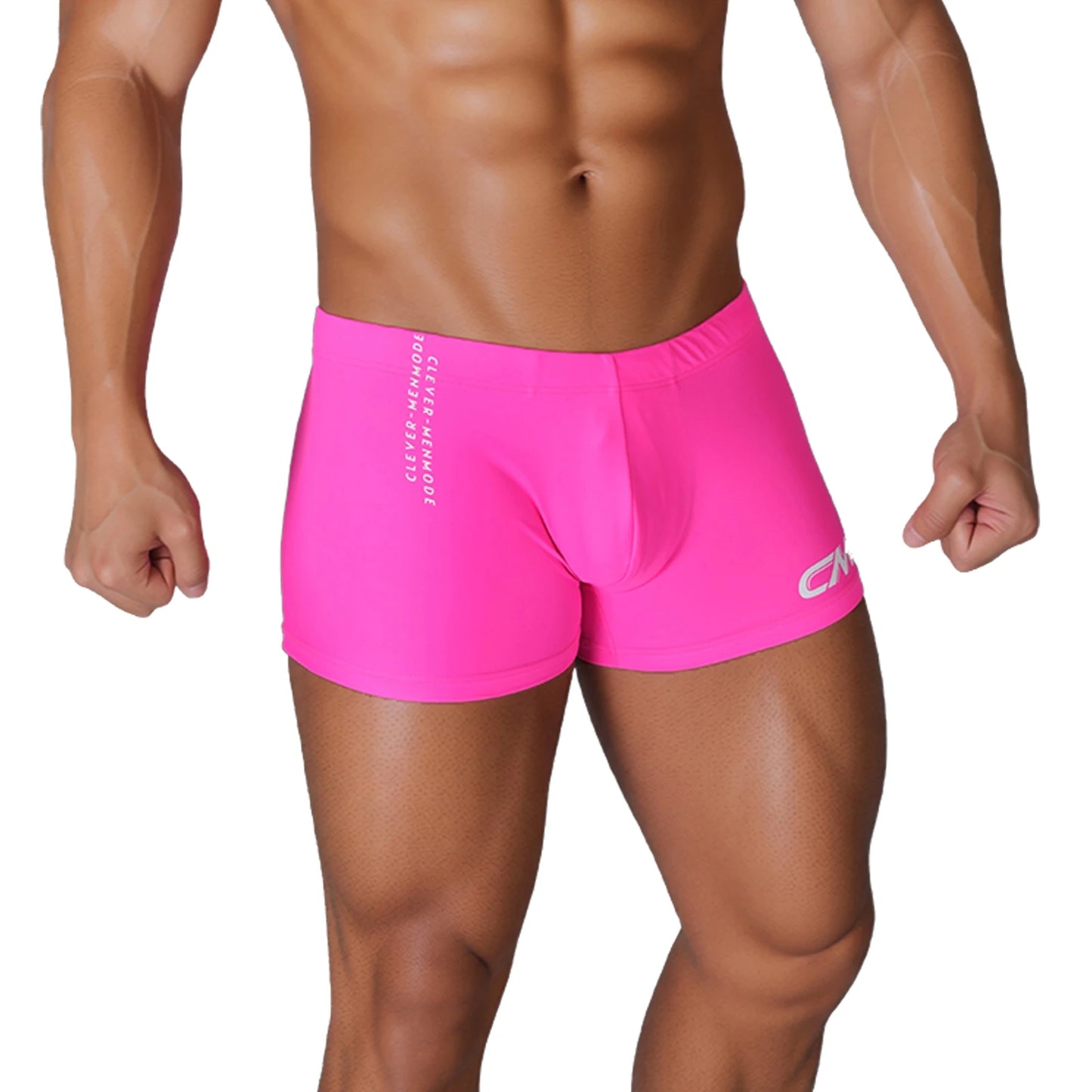 Swim Boxer Shorts – 5 Colours | M–3XL | Nylon & Spandex