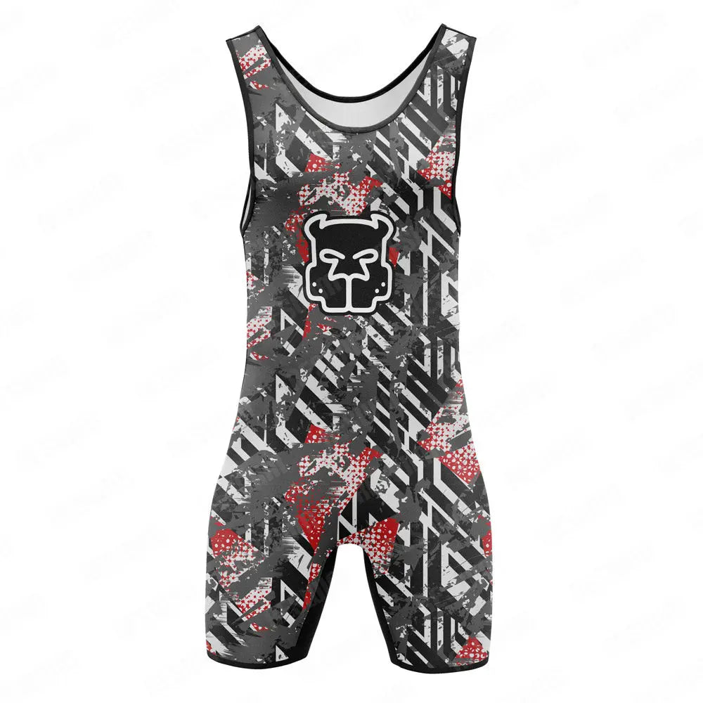 Wrestling Singlet Bodysuit – 15 Designs | S–3XL | Lycra