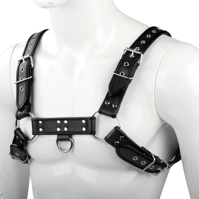 Body Harness – 6 Colours | One Size | Faux Leather