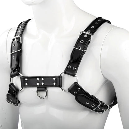 Body Harness – 6 Colours | One Size | Faux Leather