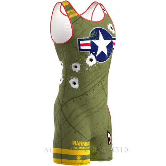Dog Fight Singlet – 4 Colours | M–2XL | Stretchy Knit