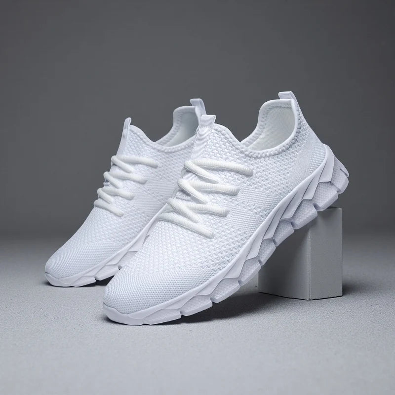 Lightweight Mesh Sneakers | White | EU 35–48