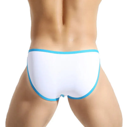 YU AI TIAN SHI Swimbrief – Black, White, Rose & Blue | S–XL