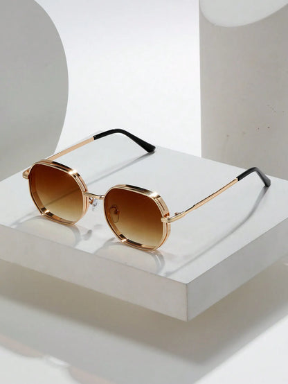 Square Thick Rim Sunglasses – 6 Colours | One Size | Copper & Polycarbonate