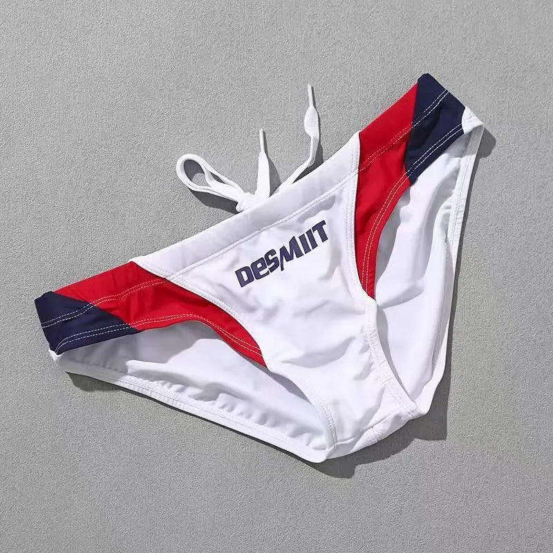 Swim Brief – White | M–2XL | Nylon & Elastane
