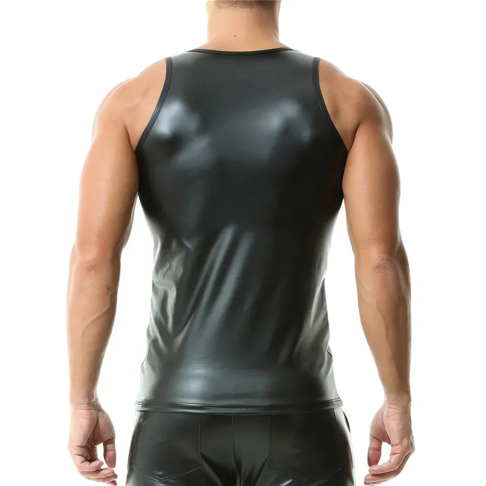 PU Kunstleren Tanktop