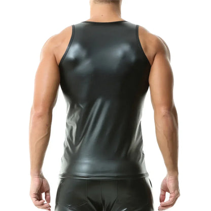 PU Kunstleren Tanktop