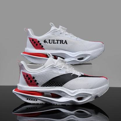 Air Cushion Running Sneaker | Breathable Mesh  | White | EU 35–44