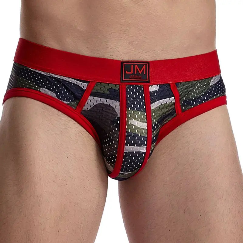 Mesh Brief Camo – Lightweight Mesh Underwear | M–2XL