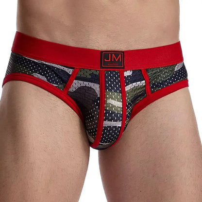 Mesh Brief Camo – Lightweight Mesh Underwear | M–2XL