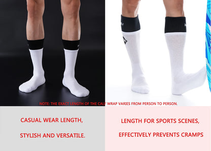 Terry Tube Socks – White | One Size (EU 39–46) | 83% Cotton