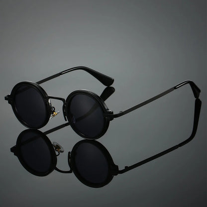 Photochromic Round Sunglasses – UV400 | 6 Colours | Alloy Frame