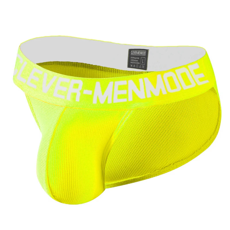 Men's Mesh Brief – Contoured Pouch Sexy Underwear | M–3XL