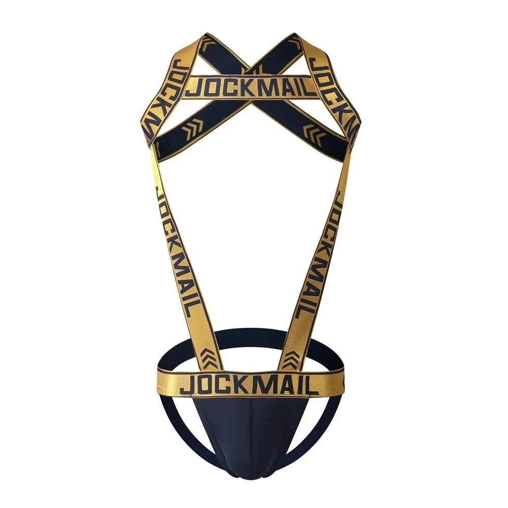 Jockmail Bodyharnas met Jockstrap