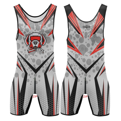 Dogs Play Singlet Bodysuit – 10 Colours | XS–5XL | Polyester