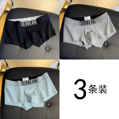 Cotton Boxer Short – 3-Pack | 10 Colour Combos | M–2XL | Cotton & Elastane