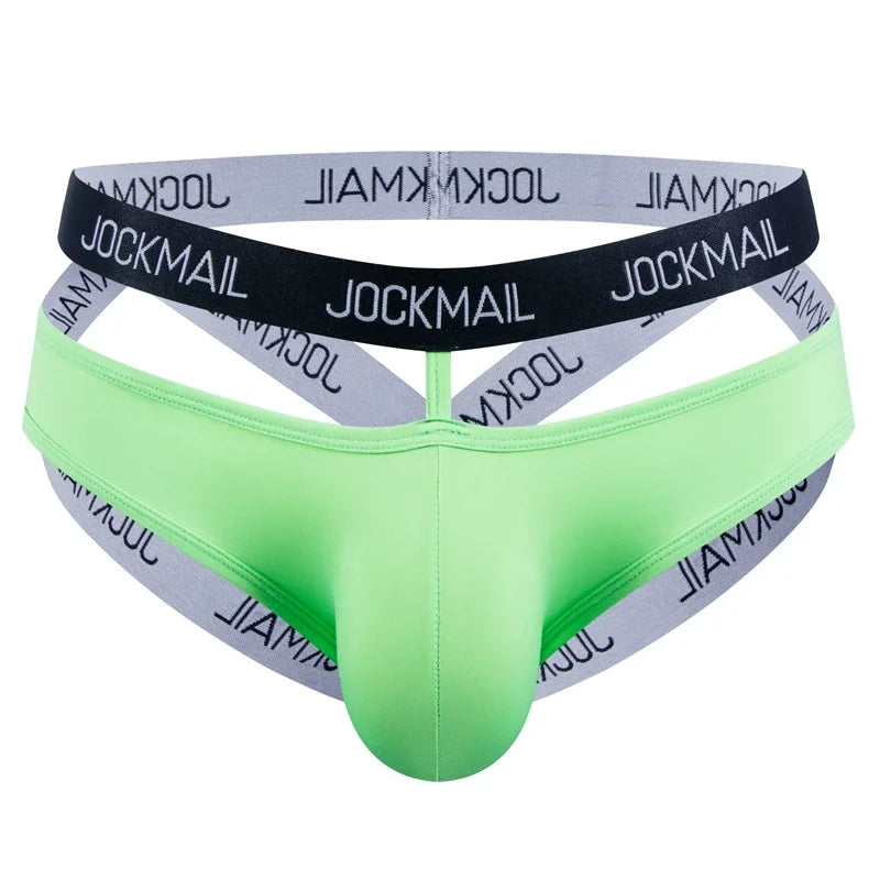 Hollow Pouch G-String Jockstrap – 10 Colours | M–XL | Nylon & Elastane