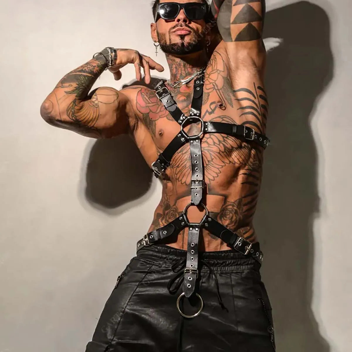 Full Body Harness – Adjustable Bold Strap Harness | 2 Styles