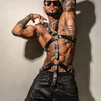 Full Body Harness – Adjustable Bold Strap Harness | 2 Styles