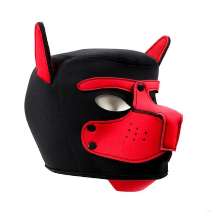 Dog Hood Mask | Full Head | 6 Colours | Cosplay & Fetish