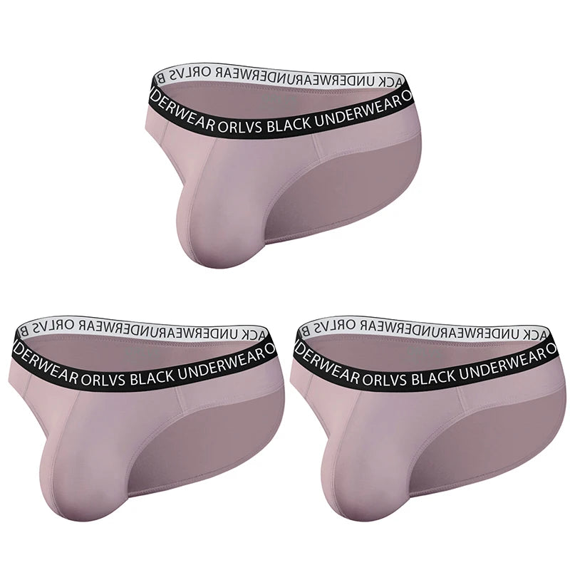 Men's Hip Briefs 3-Pack | 10 Different Sets | M–2XL