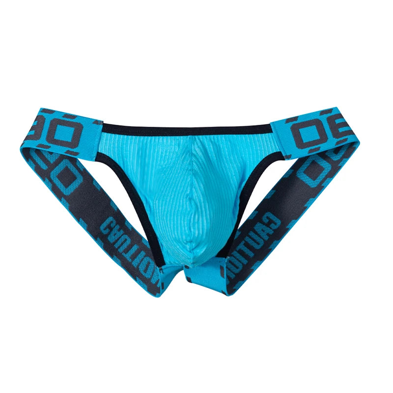 No-Waistband Jockstrap – 10 Colours | M–2XL | Cotton & Mesh