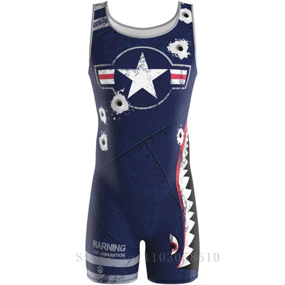 Dog Fight Singlet – 4 Colours | M–2XL | Stretchy Knit