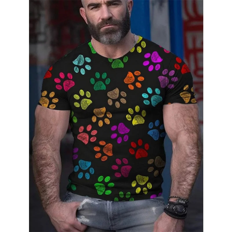 Bear Graphic T-Shirt – 14 Styles | S–6XL | Polyester