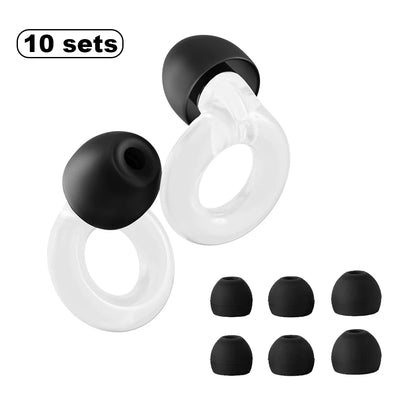 High-Fidelity Ear Plugs – 5 Colours | Reusable | 8 Ear Tips