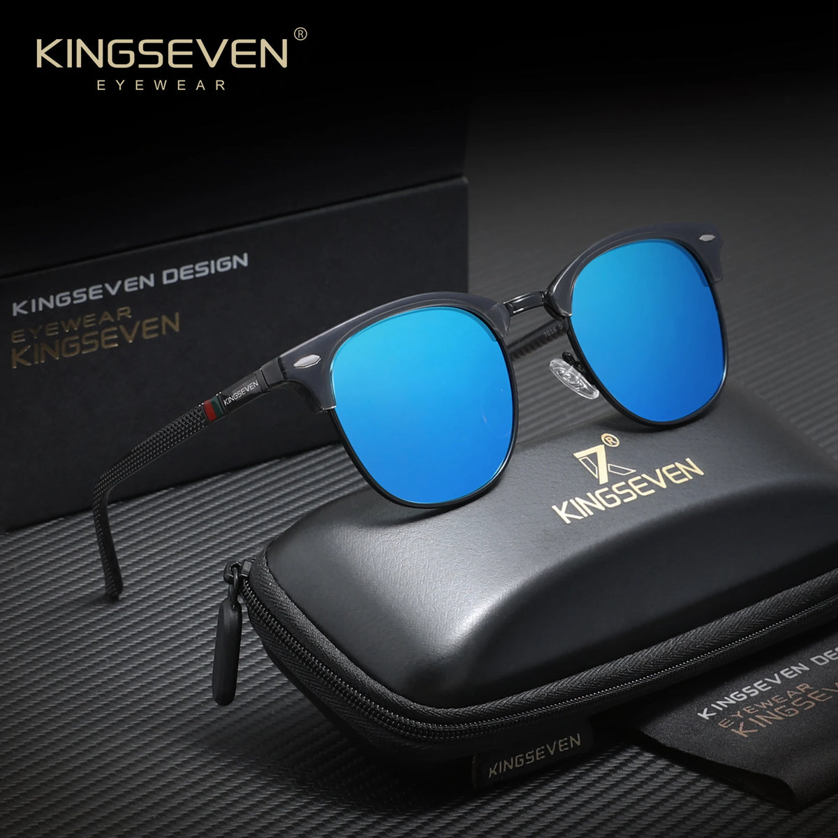 Round Polarized Sunglasses – 10 Colours | One Size | UV400 & Cat 3