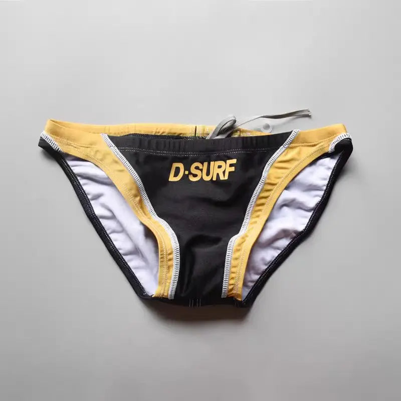 Colour-Block Swim Trunks – 4 Colours | M–2XL | Nylon & Elastane