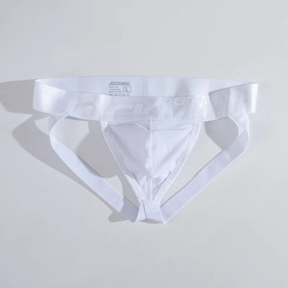 Sheer Mesh Jockstrap – Black, Pink & White | M–2XL | Nylon & Mesh