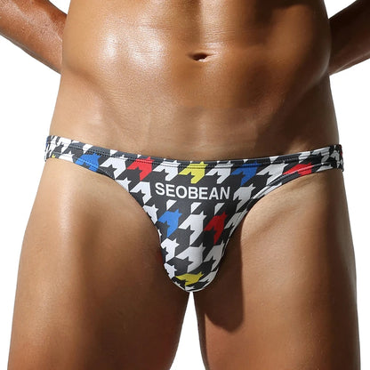 Low-Rise U-Pouch Brief – 4 Colours | M–2XL | Polyester & Elastane