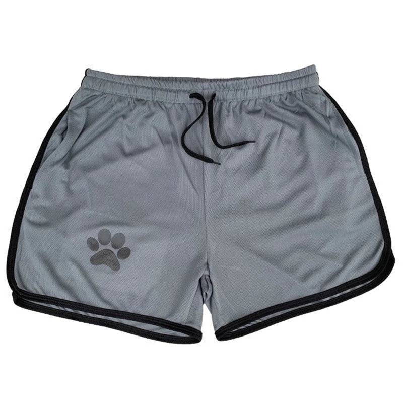 Breathable Mesh Shorts with Paw Print – 17 Colours | Sizes by Weight | M–XXL
