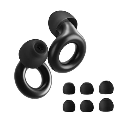 High-Fidelity Ear Plugs – 5 Colours | Reusable | 8 Ear Tips