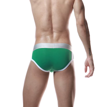 Low-Waist Cotton Brief – 5 Colours | M–2XL | Cotton & Spandex