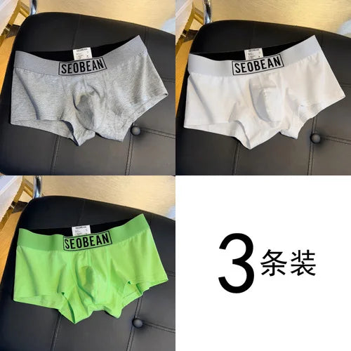 Cotton Boxer Short – 3-Pack | 10 Colour Combos | M–2XL | Cotton & Elastane