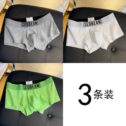 Cotton Boxer Short – 3-Pack | 10 Colour Combos | M–2XL | Cotton & Elastane