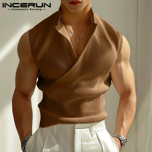 Incerun Mouwloze Tanktop